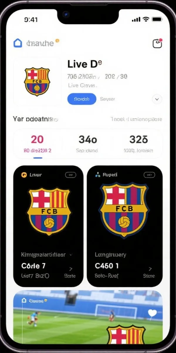 世界杯资讯 App Interface